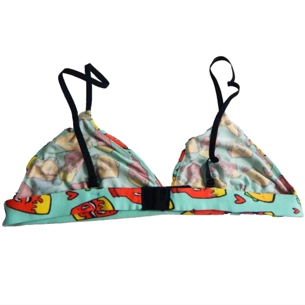 Meundies Taco Print Triangle Bralette - image 3